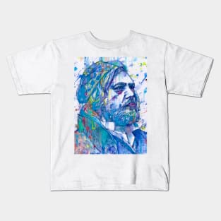 THEOPHILE GAUTIER watercolor and ink portrait .1 Kids T-Shirt